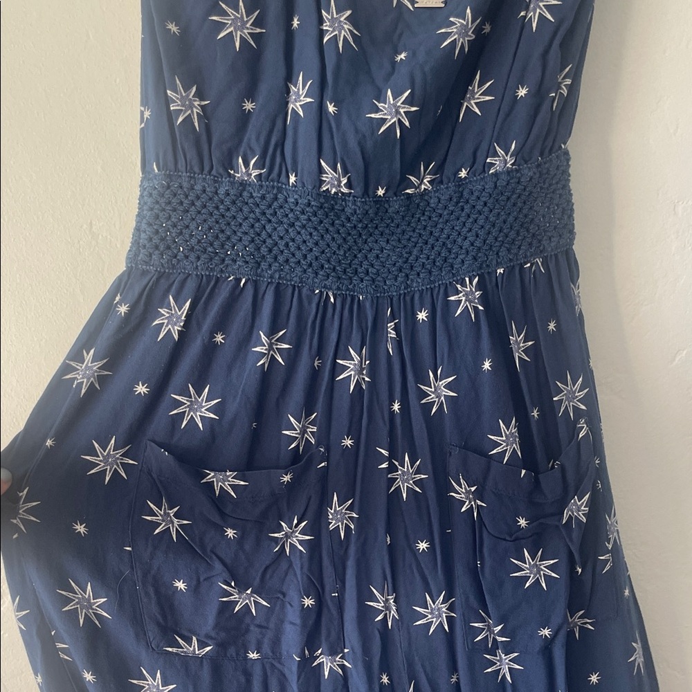 Volcom Navy Star Pattern Jumpsuit - image 6